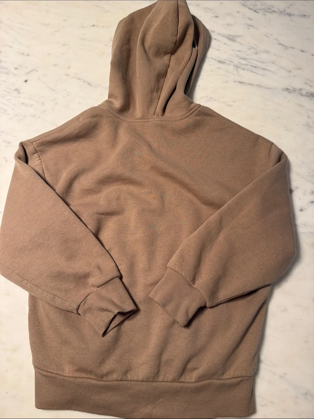 Old Navy Kids Cozy  Zip-Up Hooded Sweatshirt in Camel
